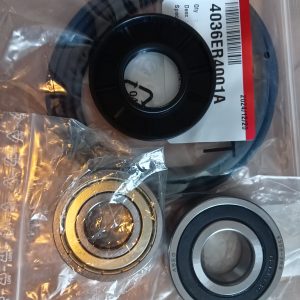 this kit is the larger bearing sizes BEARING 6305Z 25MM X 62MM X 17MM BEARING 6306-2RS 30MM X 72MM X 19MM SEAL 37 X 76 X 9.5/12