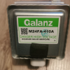 Galanz M24FA-410A transformer with a green DANGER HIGH VOLTAGE label.