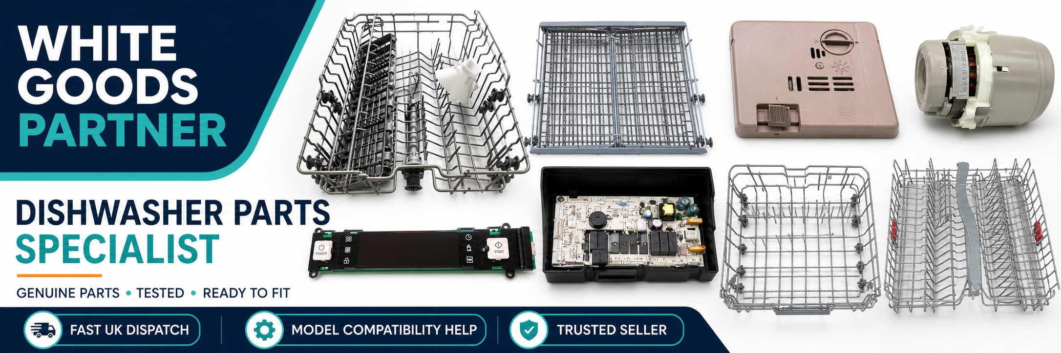 White Goods Partner Dishwasher Parts Specialist