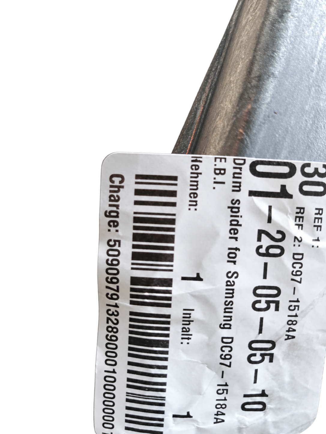 SAMSUNG WASHING MACHINE DRUM SPIDER & SHAFT Replacement for DC97-15184A — photo 4 SAMSUNG WASHING MACHINE DRUM SPIDER & SHAFT Replacement for DC97-15184A — photo 4