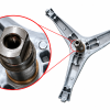 SAMSUNG WASHING MACHINE DRUM SPIDER & SHAFT Replacement for DC97-15184A — photo 1