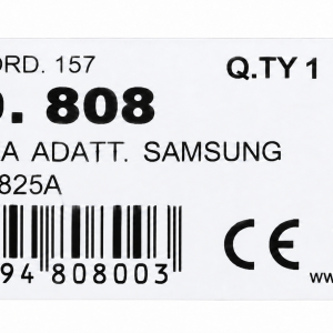EBI 808 label with replacement reference DC97-20825A